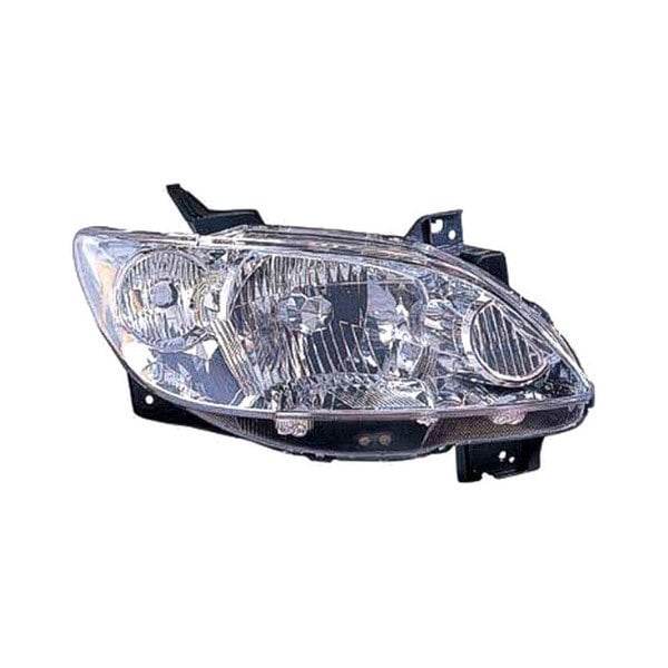 2004-2006 Mazda MPV Passenger Side Headlight Lens Housing W/O Rocker Moldings - MA2519111-Partify-Painted-Replacement-Body-Parts