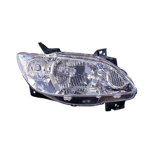 2004-2006 Mazda MPV Passenger Side Headlight Lens Housing W/O Rocker Moldings - MA2519111-Partify-Painted-Replacement-Body-Parts