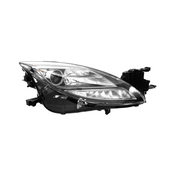 2009-2010 Mazda 6 Passenger Side Headlight Lens Housing Halogen - MA2519127-Partify-Painted-Replacement-Body-Parts