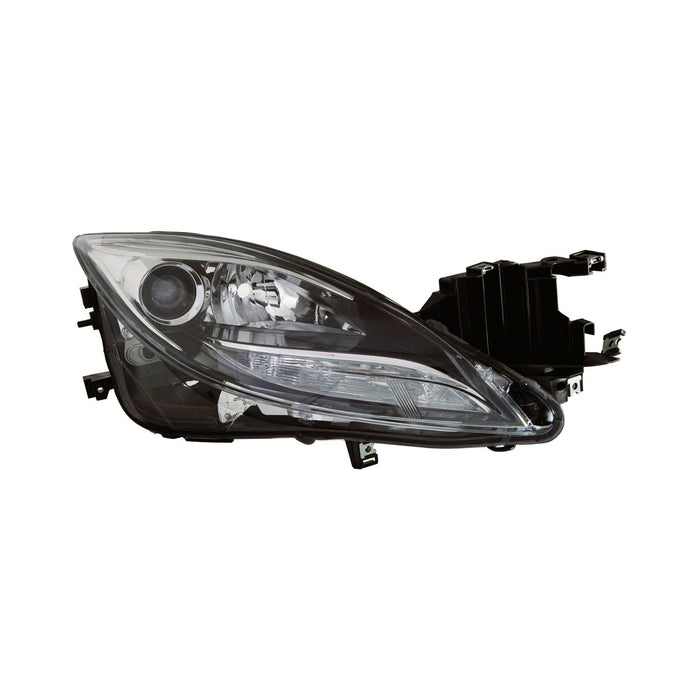 2011-2013 Mazda 6 Passenger Side Headlight Lens Housing Halogen - MA2519141-Partify-Painted-Replacement-Body-Parts
