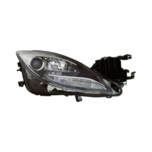2011-2013 Mazda 6 Passenger Side Headlight Lens Housing Halogen - MA2519141-Partify-Painted-Replacement-Body-Parts