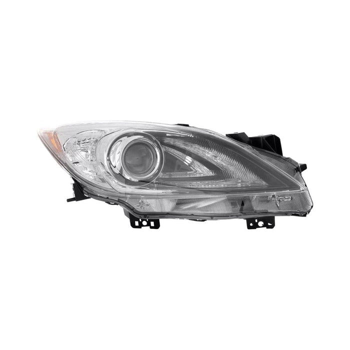 2010-2011 Mazda 3 Passenger Side Headlight Lens Housing Hid W/O Auto Level Control W/O Drl Hatchback/Sedan - MA2519152-Partify-Painted-Replacement-Body-Parts