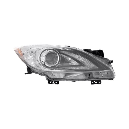2010-2011 Mazda 3 Passenger Side Headlight Lens Housing Hid W/O Auto Level Control W/O Drl Hatchback/Sedan - MA2519152-Partify-Painted-Replacement-Body-Parts