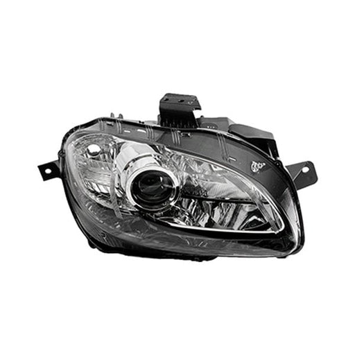 2009-2015 Mazda MX-5 Miata Passenger Side Headlight Lens Housing Halogen Chrome Bezel - MA2519155-Partify-Painted-Replacement-Body-Parts