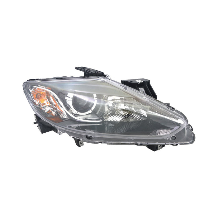 2013-2015 Mazda CX-9 Passenger Side Headlight Lens Housing Halogen - MA2519158-Partify-Painted-Replacement-Body-Parts