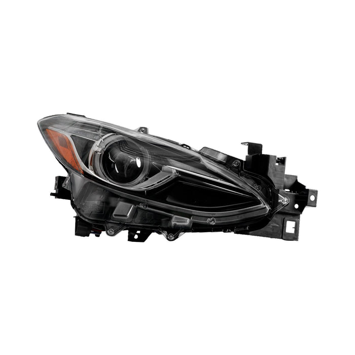 2014-2018 Mazda 3 Passenger Side Headlight Lens Housing Hid W/Auto Level Control - MA2519161-Partify-Painted-Replacement-Body-Parts