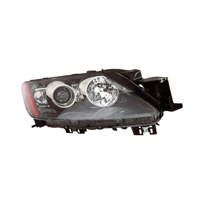 2012 Mazda CX-7 Passenger Side Headlight Lens Housing Halogen - MA2519162-Partify-Painted-Replacement-Body-Parts