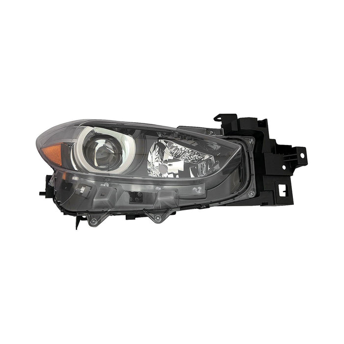 2017-2018 Mazda 3 Passenger Side Headlight Lens Housing - MA2519175-Partify-Painted-Replacement-Body-Parts