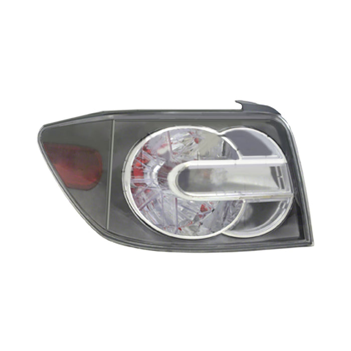 2007-2009 Mazda CX-7 Driver Side Tail Light Assembly - MA2800138-Partify-Painted-Replacement-Body-Parts