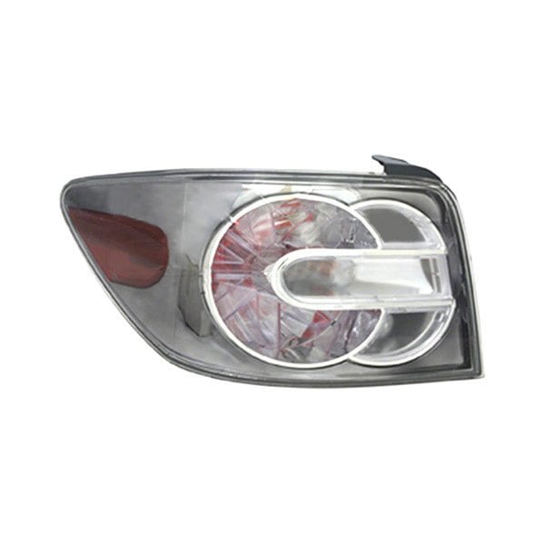 2010-2012 Mazda CX-7 Driver Side Tail Light Assembly - MA2800150-Partify-Painted-Replacement-Body-Parts