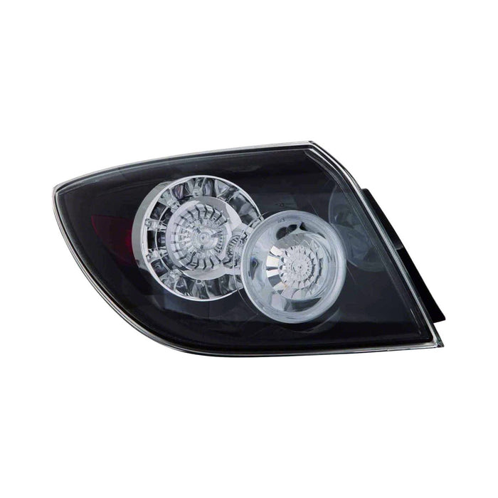 2005-2009 Mazda 3 Passenger Side Tail Light Assembly Led Type Hatchback - MA2801135-Partify-Painted-Replacement-Body-Parts