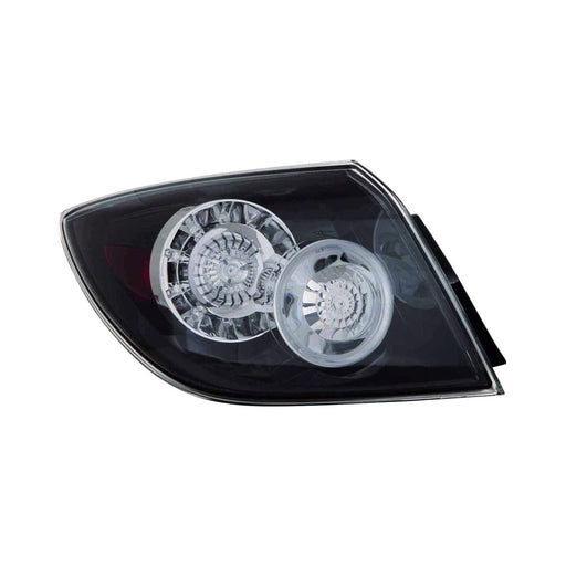 2005-2009 Mazda 3 Passenger Side Tail Light Assembly Led Type Hatchback - MA2801135-Partify-Painted-Replacement-Body-Parts