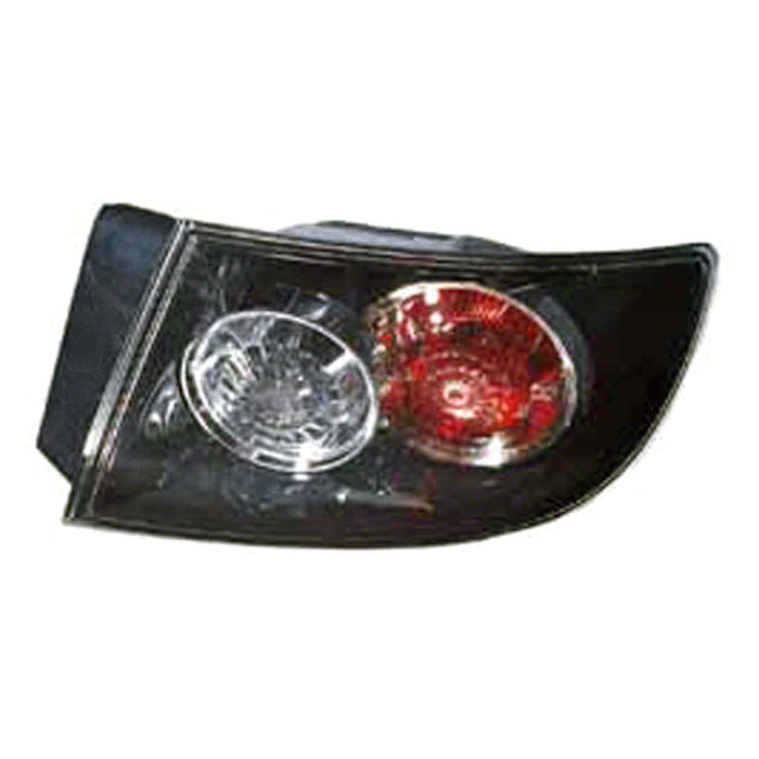 2007-2009 Mazda 3 Passenger Side Tail Light Assembly Standard Type Outer Sedan - MA2801136-Partify-Painted-Replacement-Body-Parts