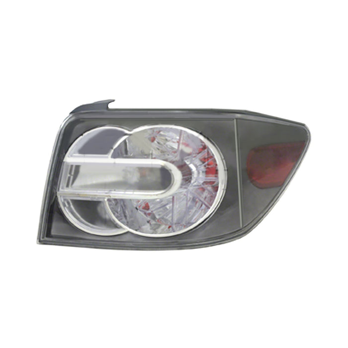 2007-2009 Mazda CX-7 Passenger Side Tail Light Assembly - MA2801138-Partify-Painted-Replacement-Body-Parts