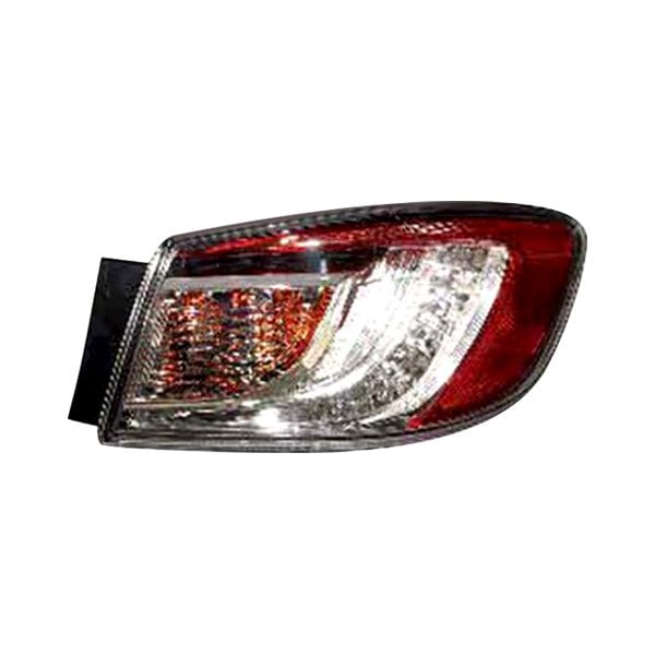2010-2013 Mazda 3 Passenger Side Tail Light Assembly Led Type Sedan - MA2801146-Partify-Painted-Replacement-Body-Parts
