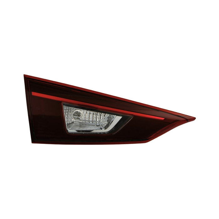 2016-2018 Mazda 3 Driver Side Tail Light Assembly Bulb Type Mexico Built Inner - MA2802124-Partify-Painted-Replacement-Body-Parts