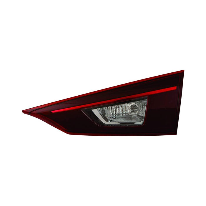 2014-2018 Mazda 3 Passenger Side Tail Light Assembly Japan Built Bulb Type Clear Inner Sedan - MA2803112-Partify-Painted-Replacement-Body-Parts