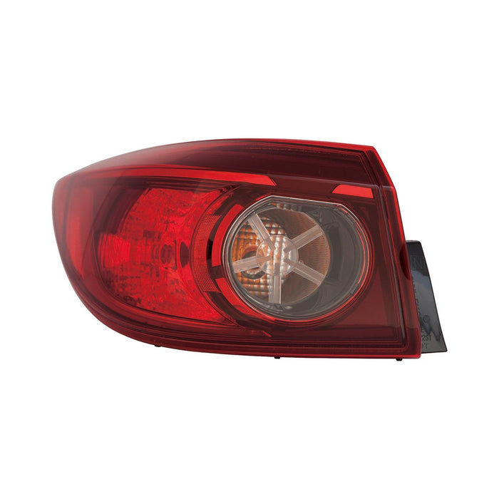 2014-2018 Mazda 3 Driver Side Tail Light Assembly Bulb Type Japan Built Outer Sedan - MA2804117-Partify-Painted-Replacement-Body-Parts