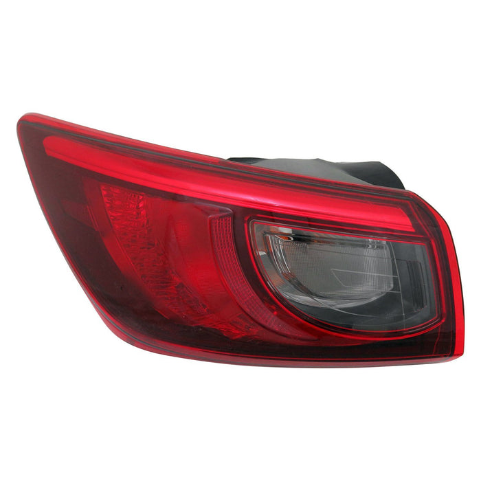 2016-2022 Mazda CX-3 Driver Side Tail Light Assembly Bulb Type Outer - MA2804120-Partify-Painted-Replacement-Body-Parts
