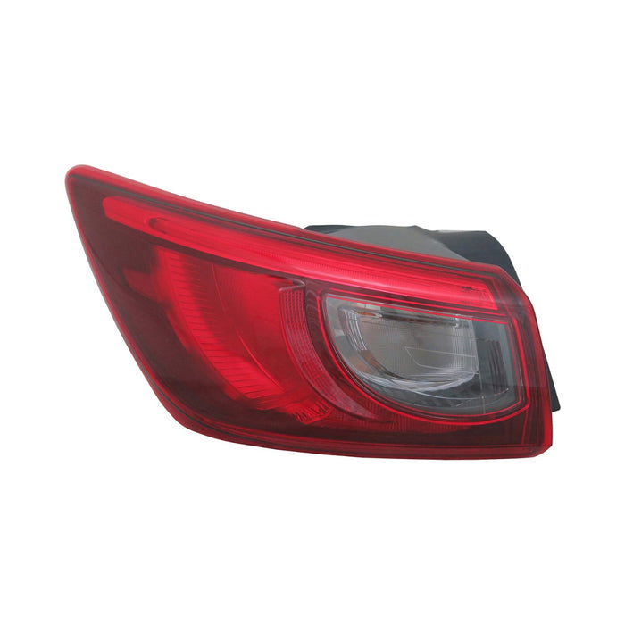 2016-2018 Mazda CX-3 Driver Side Tail Light Assembly Led Outer - MA2804124-Partify-Painted-Replacement-Body-Parts