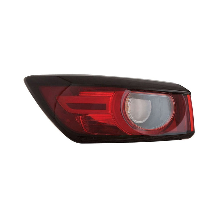 2019-2022 Mazda CX-3 Driver Side Tail Light Assembly Led Outer - MA2804133-Partify-Painted-Replacement-Body-Parts