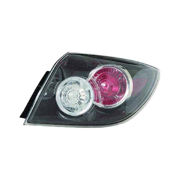 2007-2009 Mazda 3 Passenger Side Tail Light Assembly Std Type Outer Hatchback - MA2805106-Partify-Painted-Replacement-Body-Parts