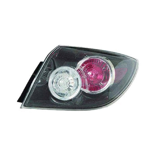 2007-2009 Mazda 3 Passenger Side Tail Light Assembly Std Type Outer Hatchback - MA2805106-Partify-Painted-Replacement-Body-Parts