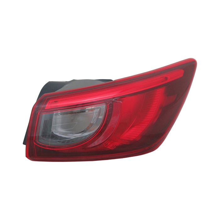 2016-2018 Mazda CX-3 Passenger Side Tail Light Assembly Led Outer - MA2805124-Partify-Painted-Replacement-Body-Parts