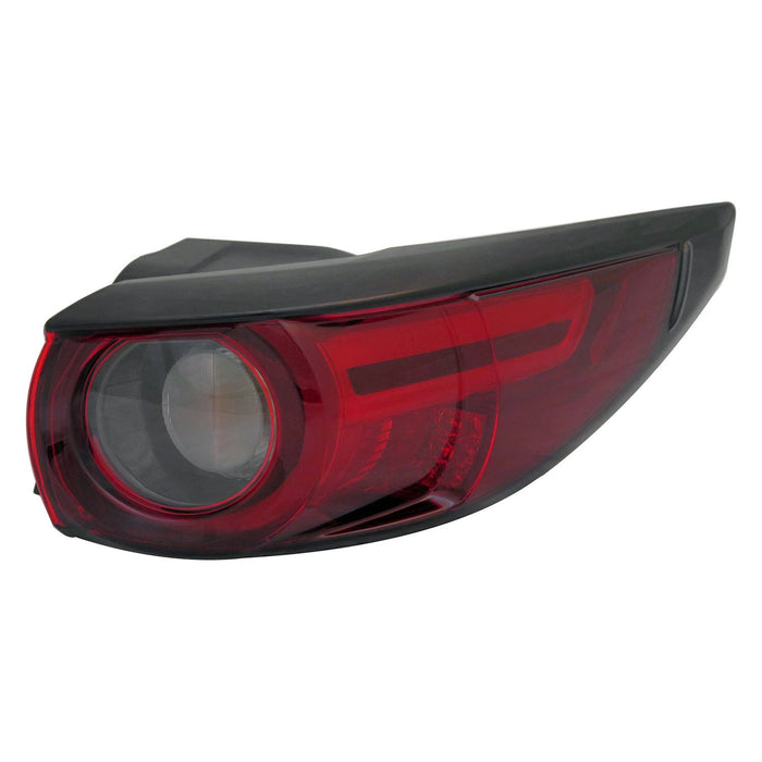 2017-2021 Mazda CX-5 Passenger Side Tail Light Assembly W/Signature Lamp Outer - MA2805126-Partify-Painted-Replacement-Body-Parts