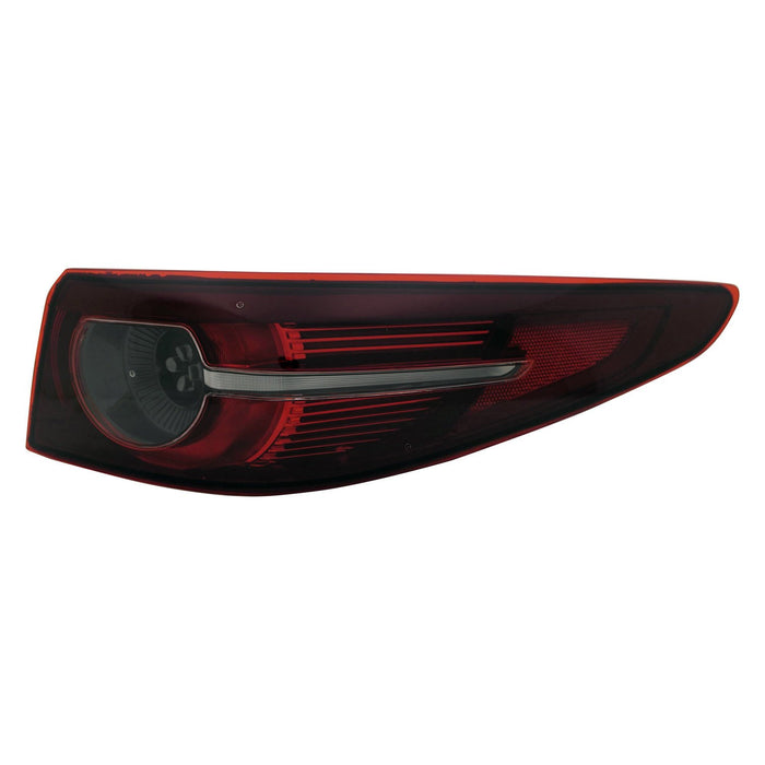 2019-2021 Mazda 3 Passenger Side Tail Light Assembly Japan Built W/Signature Lighting Outer Sedan - MA2805134-Partify-Painted-Replacement-Body-Parts
