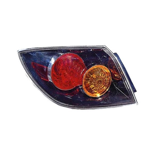 2004-2006 Mazda 3 Driver Side Tail Light Housing W/O Led Includes Lens 4 Door Hatchback - MA2818106-Partify-Painted-Replacement-Body-Parts