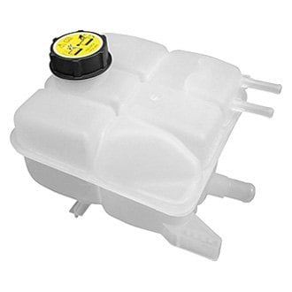 2012-2013 Mazda 3 Radiator Outlet Tank Reservoir & Cap Assembly 2L L4 - MA3014117-Partify-Painted-Replacement-Body-Parts