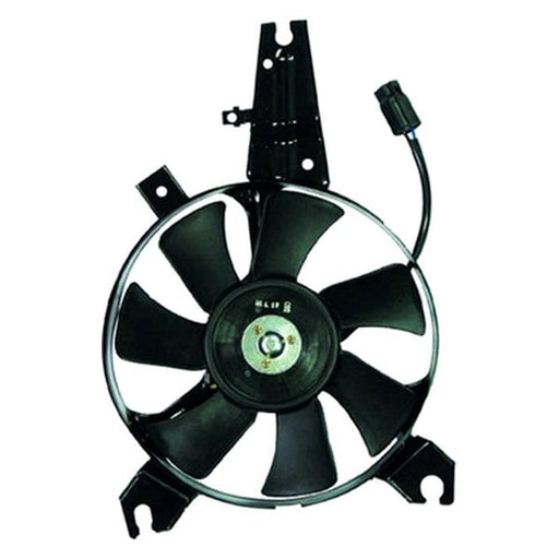 1997-1998 Mazda MPV A/C Condenser Fan Assembly Includes Motor/Blade/Shroud Denso Design From 11/1/96 - MA3113109-Partify-Painted-Replacement-Body-Parts