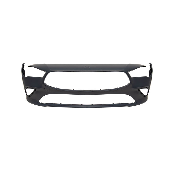 2020-2023 Mercedes-Benz CLA250 Front Bumper C118 W/O Amg Styling Pkg W/O Night Pkg W/O Active Park Assist - MB1000651-Partify-Painted-Replacement-Body-Parts