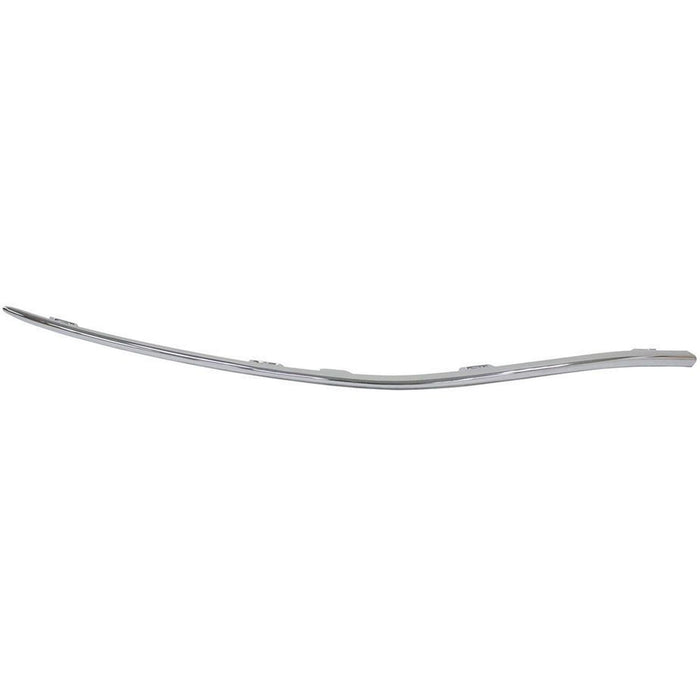 2022-2024 Mercedes-Benz C300 Front Passenger Side Bumper Molding W206 W/Amg Styling Pkg Outer Trim Chrome Sedan - MB1047207-Partify-Painted-Replacement-Body-Parts