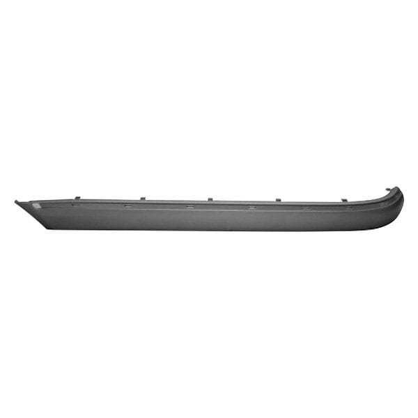 2000-2006 Mercedes-Benz S500 Rear Driver Side Bumper Impact Strip W220 Gray Abs+Pc - MB1158105-Partify-Painted-Replacement-Body-Parts