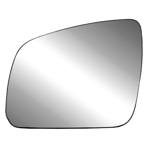 2008-2011 Mercedes-Benz C230/C250/C300/C350/C63 AMG Driver Side Door Mirror Glass W/O Auto Dimming Heated Flat - MB1324101-Partify-Painted-Replacement-Body-Parts