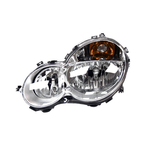 2002-2005 Mercedes-Benz C230 Driver Side Headlight Assembly Halogen Composite Coupe - MB2502110-Partify-Painted-Replacement-Body-Parts
