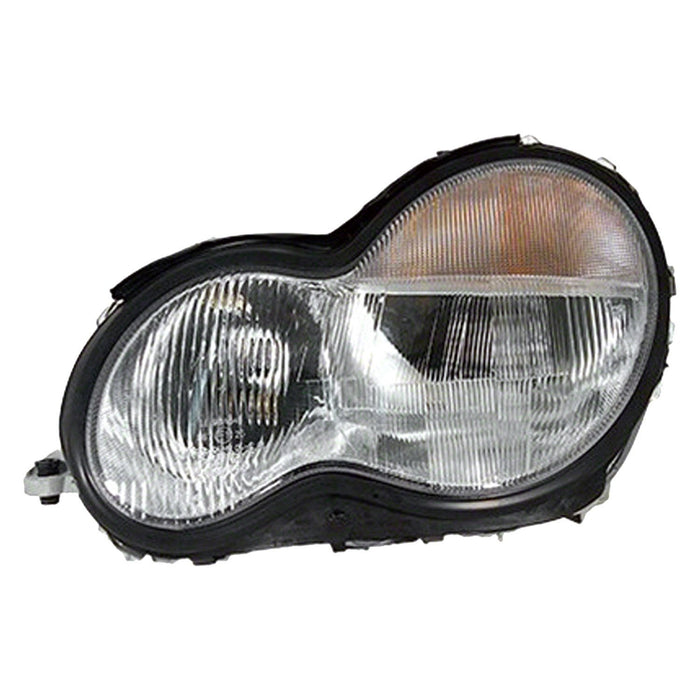 2001-2004 Mercedes-Benz C240/C32 AMG/C320 Driver Side Headlight Assembly Halogen Composite 4 Door Sedan/Wagon - MB2502118-Partify-Painted-Replacement-Body-Parts