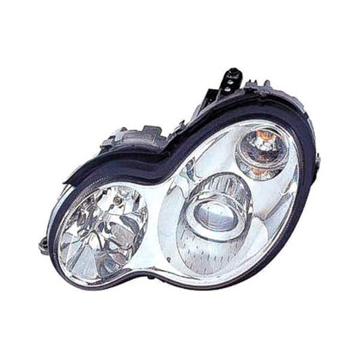 2001-2005 Mercedes-Benz C230/C240/C32 AMG/C320 Driver Side Headlight Assembly W/Bi-Xenon Lamps Composite 4 Door Sedan/Wagon - MB2502121-Partify-Painted-Replacement-Body-Parts