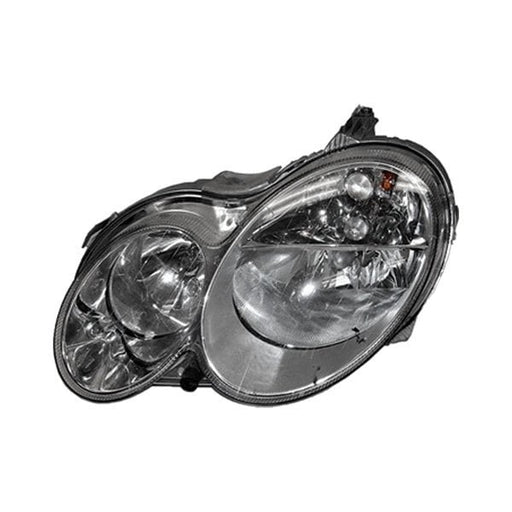 2006-2009 Mercedes-Benz CLK350/CLK500/CLK55 AMG/CLK550/CLK63 AMG Driver Side Headlight Assembly Halogen From 3-31-06 Composite - MB2502169-Partify-Painted-Replacement-Body-Parts