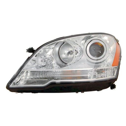 2008-2011 Mercedes-Benz ML320/ML350/ML450/ML550/ML63 AMG Bluetec 4Matic/CDI Driver Side Headlight Assembly W164 Halogen Composite - MB2502171-Partify-Painted-Replacement-Body-Parts