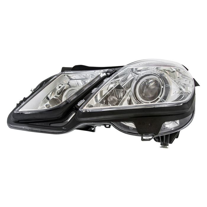 2010-2014 Mercedes-Benz E350/E550 Driver Side Headlight Assembly W212 Halogen W/Cornering Lamps W/O Night Vision System Composite Sedan/Wagon - MB2502183-Partify-Painted-Replacement-Body-Parts