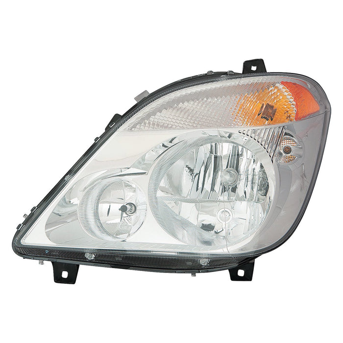2010-2013 Mercedes-Benz Sprinter 2500/3500 Driver Side Headlight Assembly Ncv3 Halogen Composite - MB2502191-Partify-Painted-Replacement-Body-Parts