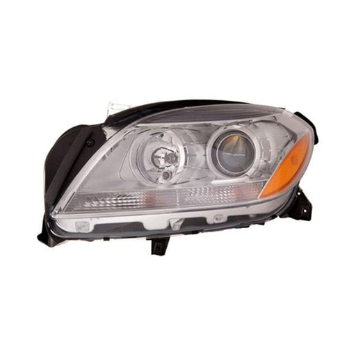 2012-2015 Mercedes-Benz ML250/ML350/ML400/ML550 Driver Side Headlight Assembly W166 Halogen Composite - MB2502192-Partify-Painted-Replacement-Body-Parts