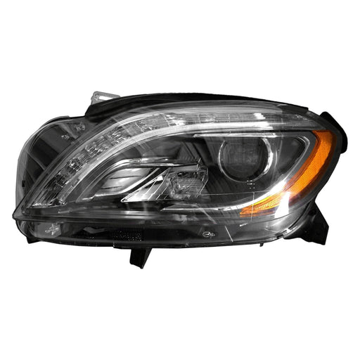 2012-2015 Mercedes-Benz ML350/ML550/ML63 AMG Driver Side Headlight Assembly W166 Bi-Xenon W/O Night Vision Composite - MB2502195-Partify-Painted-Replacement-Body-Parts