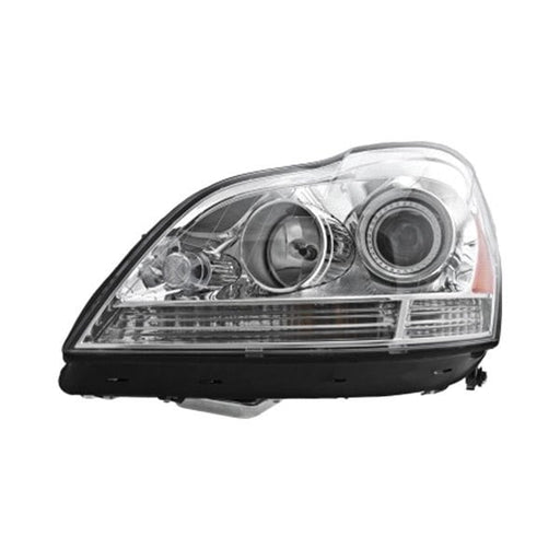 2010-2012 Mercedes-Benz GL350/GL450/GL550 Bluetec 4Matic Driver Side Headlight Assembly X164 Bi-Xenon W/Active Curve Lighting Composite - MB2502204-Partify-Painted-Replacement-Body-Parts