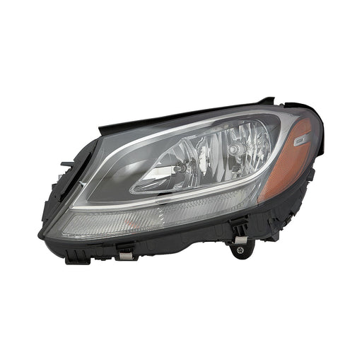 2015-2020 Mercedes-Benz C300/C400/C63 AMG Driver Side Headlight Assembly W205 Halogen Composite Sedan - MB2502220-Partify-Painted-Replacement-Body-Parts