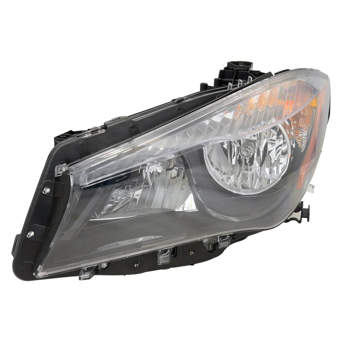 2014-2019 Mercedes-Benz CLA250/CLA45 AMG Driver Side Headlight Assembly C117 Halogen Composite - MB2502222-Partify-Painted-Replacement-Body-Parts