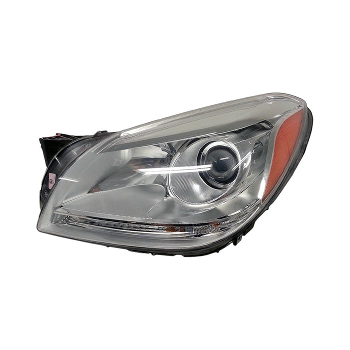 2013-2015 Mercedes-Benz SLK350 Driver Side Headlight Assembly R172 Halogen W/O Sport Pkg Composite - MB2502223-Partify-Painted-Replacement-Body-Parts